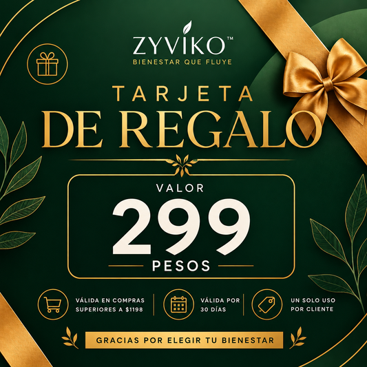 TARJETA REGALO 299 PESOS